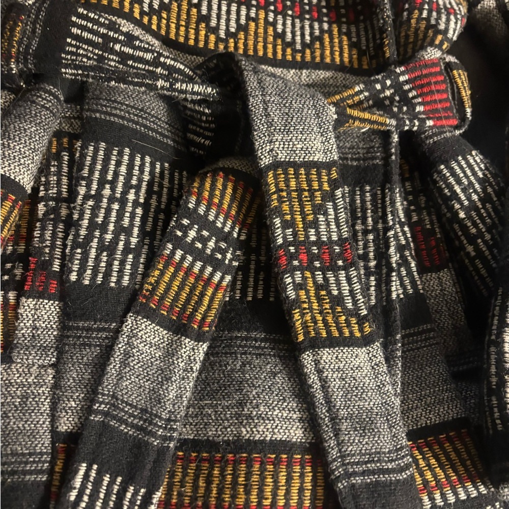 Stylish Multicolor Women's Coat - Picture 3 of 4